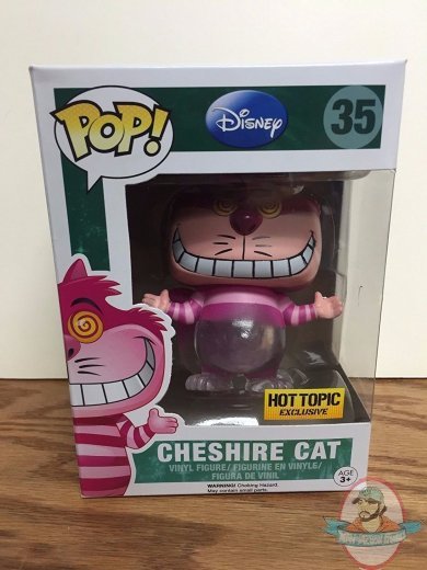 Disney Pop! Alice in Wonderland Chesire Cat Hot Topic #35 Funko