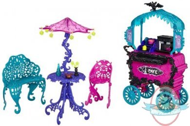 Monster High Travel Scaris Café Cart by Mattel