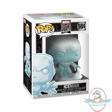 Pop! Marvel 80th First Appearance Iceman #504 Vinyl Figure Funko