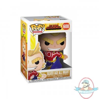 Pop Animation! My Hero Academia Series 3 All Might Silver Age by Funko