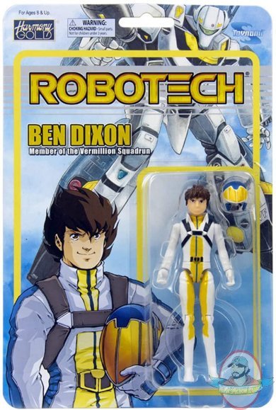 Robotech Series 2 Ben Dixon Poseable Figure by Toynami
