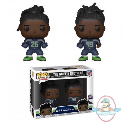 Pop! Sports NFL Griffin Brothers 2 Pack Vinyl Figures Funko