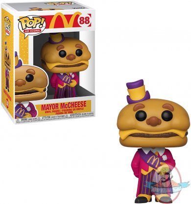 Pop! AD Icons Mc Donalds Mayor McCheese #88 Vinyl Figure Funko