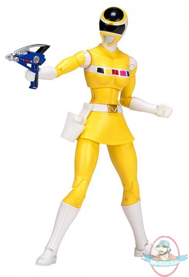 Power Rangers Legacy 6 inch Figures Yellow Ranger In Space Bandai