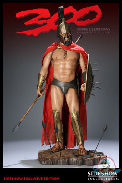 King Leonidas Premium Format Figure Statue by Sideshow JC
