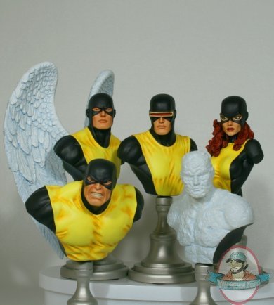 Original X-Men mini-bust 5 pack by Bowen Designs