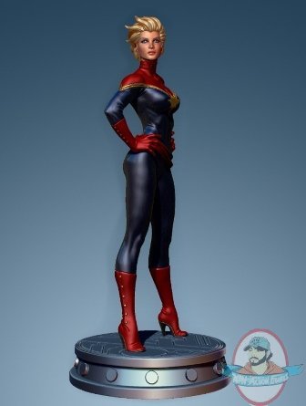 Carol Danvers Captain Marvel Statue Website Exclusive by Bowen Designs