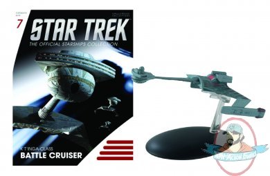 Star Trek Starships Magazine #7 Klingon Ktinga-Class Bat Eaglemoss 