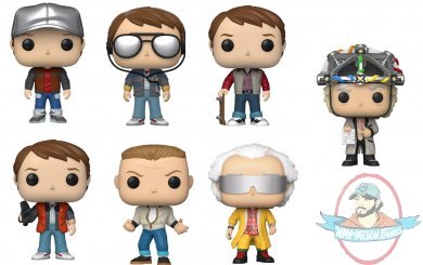 Pop! Movies Back to The Future Set of 7 Vinyl Figures Funko