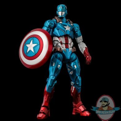 Marvel Fighting Armor Captain America Figure Sentinel SEN51389