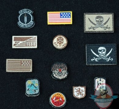 1/6 Scale Accessories Badge Package 1 for 12 inch Figures