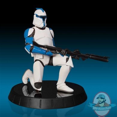Star Wars Blue Clone Trooper Lieutenant celebration lmtd 600 JC Used