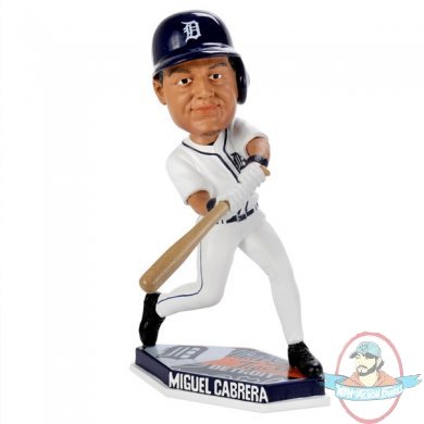 Miguel Cabrera Detroit Tigers Plate Base Bobble Head Forever