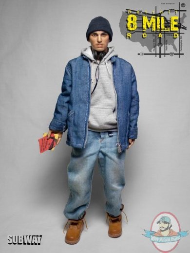 Subway: Custom Eminem 1/6 Scale Detroit 8 Mile Road Action Figure