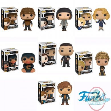 Pop! Fantastic Beasts and Where to Find Them Set of 7 figures Funko