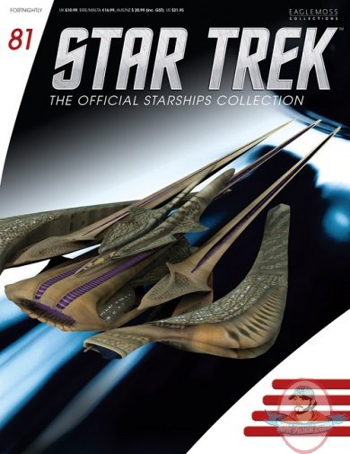 Star Trek Starships Magazine #81 Xindi Reptilian by Eaglemoss 