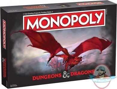 Monopoly Dungeons & Dragons by Hasbro 