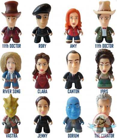 Doctor Who Good Man Titans Mini Figures 20 pieces Titan Books
