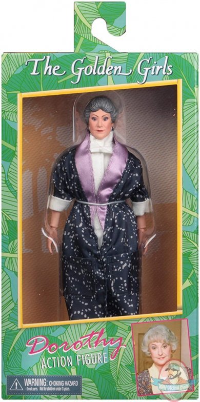 The Golden Girls 8" Clothed Dorothy Action Figure Neca