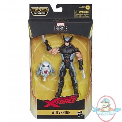 Marvel X-Force Legends Wolverine Action Figure Hasbro 