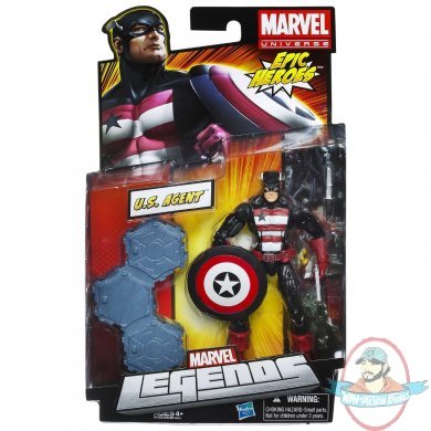 Marvel Classic Legends 2012 Series 3 6" Figure U.S Agent by Hasbro