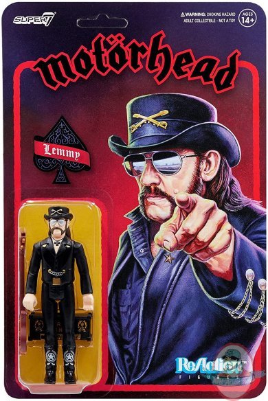 Motorhead Lemmy Modern Cowboy ReAction Figure Super 7