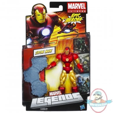 Marvel Classic Legends 2012 Series 3 6" Figure Iron Man by Hasbro