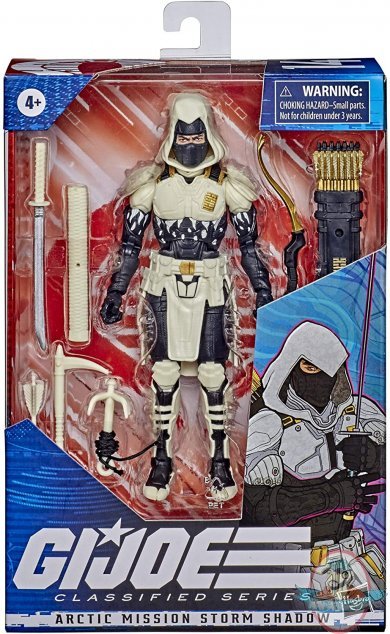 G.I. Joe Classified Series Arctic Mission Storm Shadow Figure Hasbro