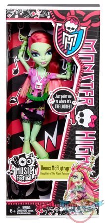Monster High Music Festival Venus McFlytrap Doll by Mattel