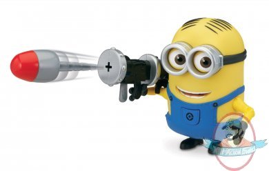 Despicable Me 2 Dave Deluxe Action Figure with Rocket Launcher
