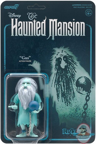 Disney Haunted Mansion Gus Prisoner Ghost ReAction Super 7