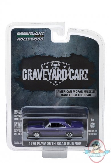 1:64 Hollywood Series 20 Graveyard Carz 1970 Plymouth Road Runner
