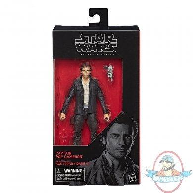 Star Wars The Black Series Episode 8 Captain Poe Dameron Hasbro