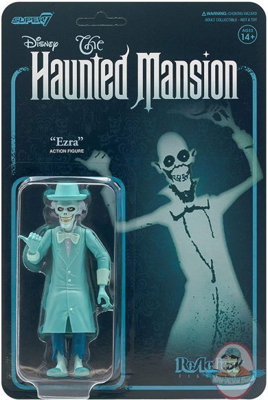 Disney Haunted Mansion Ezra Skeleton Ghost ReAction Super 7