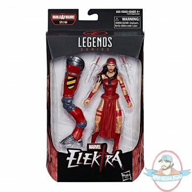 Marvel Spider-Man Legends Elektra Figure Hasbro