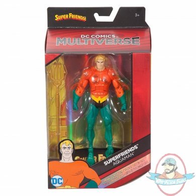 Dc Comics Multiverse Super Friends Aquaman 6 inch Figure Mattel