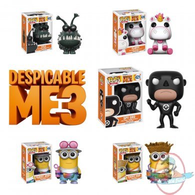 Pop! Disney Movies: Despicable Me 3 Set of 5 Vinyl Figure Funko