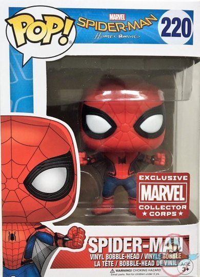 Pop! Marvel Spider-Man Homecoming Exclusive #220 Figure by Funko 
