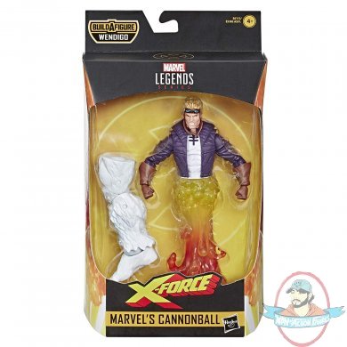 Marvel X-Force Legends Marvel's Cannonball Action Figure Hasbro 