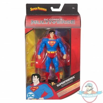 Dc Comics Multiverse Super Friends Superman 6 inch Figure Mattel