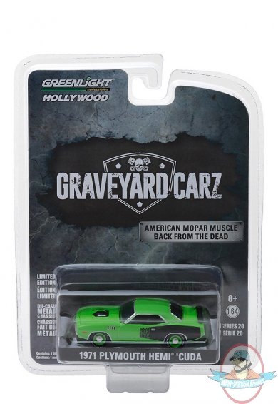 1:64 Hollywood Series 20 Graveyard Carz 1971 Plymouth 'Cuda