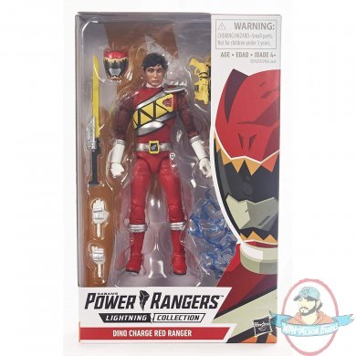 Power Rangers Lightning Collection MM Dino Charge Red Ranger Hasbro
