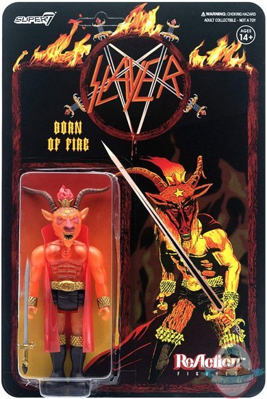 Slayer Born of Fire ReAction Figure Super 7 