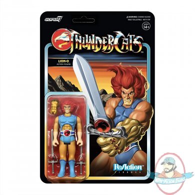 Thundercats ReAction Figure Wave 1 Lion-O Super7 SDCC 2020 IN HAND 