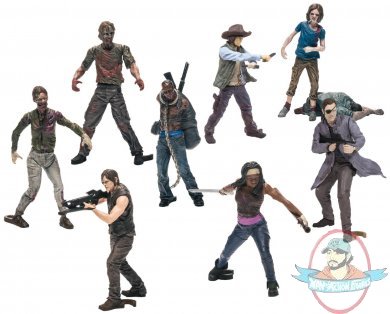 Walking Dead Tv Building Set Series 1 Case of 24 McFarlane