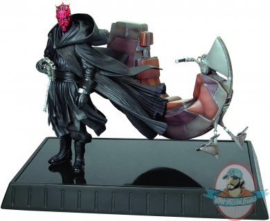 Star Wars The Phantom Menace Darth Maul & Bloodfin Statue Gentle Giant