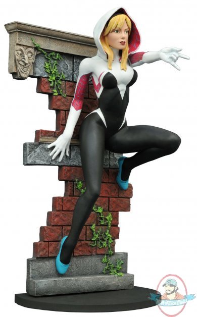 SDCC 2016 Marvel Gallery Statue Spider-Gwen Unmasked Diamond Select