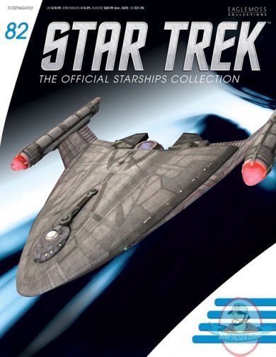Star Trek Starships Magazine #82 Warp Delta by Eaglemoss 