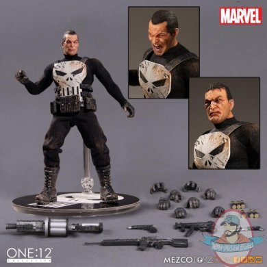 The One:12 Collective Marvel The Punisher Figure by Mezco | Man of ...