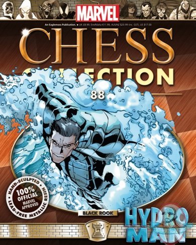 Marvel Chess Magazine #88 Hydroman Black Rook Eaglemoss